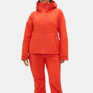 Halfdays Lawrence Ski Jacket Spritz Orange NWT Large